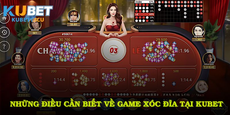 Những điều cần biết về game xóc đĩa tại Kubet
